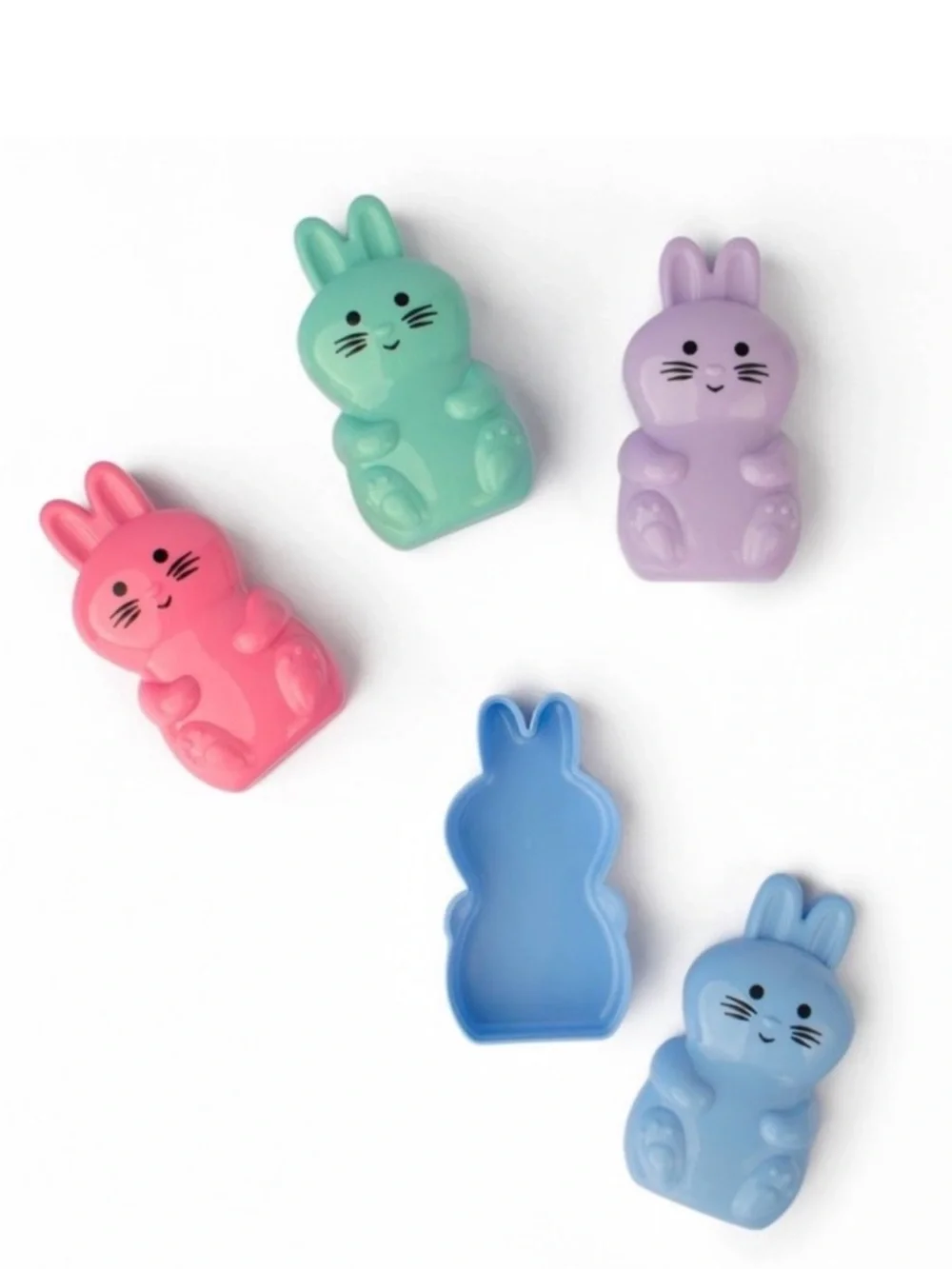 New Target Bullseye Playground Set of 12 Bunny Shaped Containers, Easter Basket